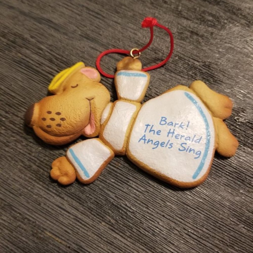 Hallmark Keepsake Ornament Dog Angel 1988